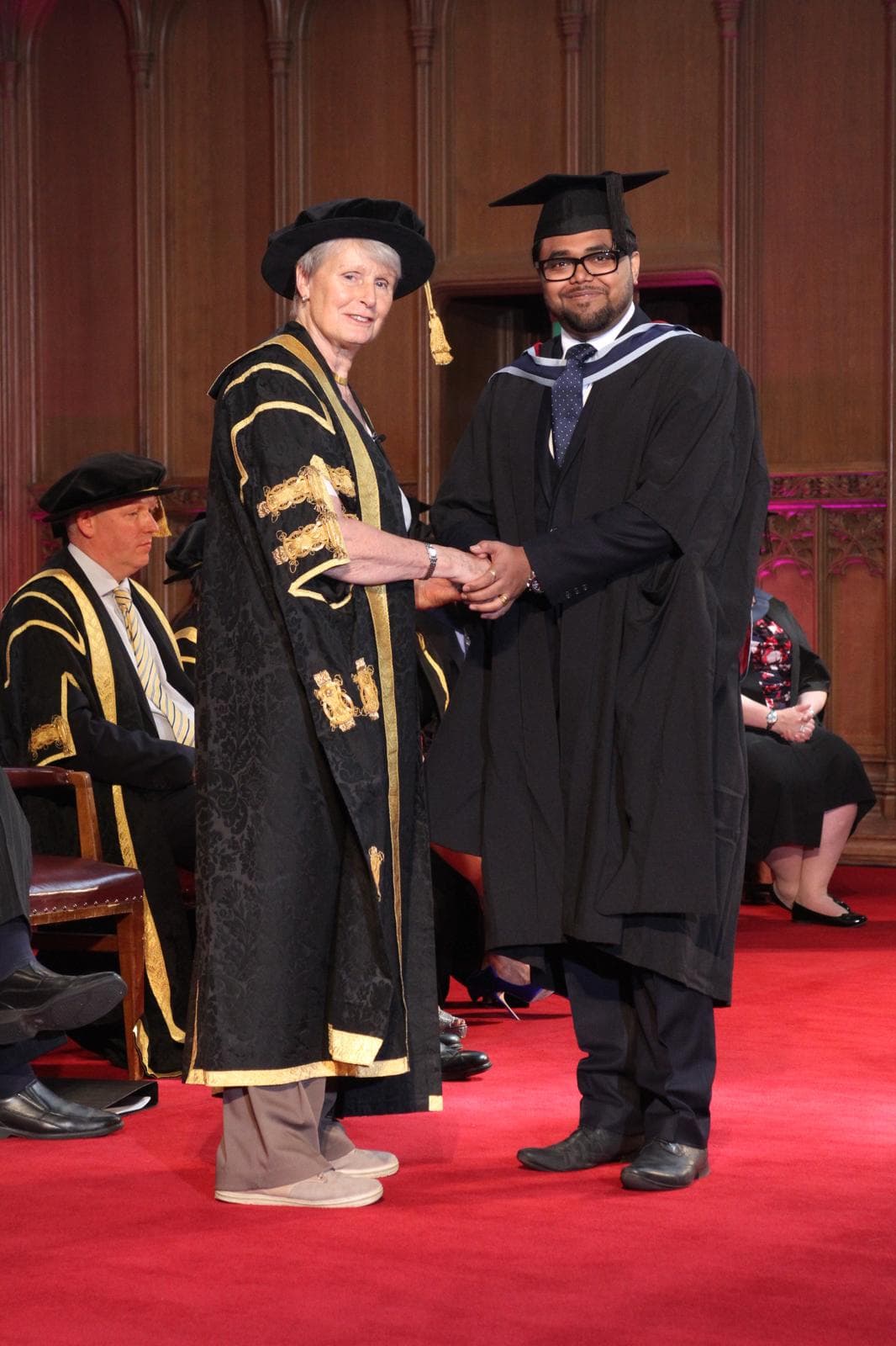 B M Asaduzzazam Shamim Master Completing Ceremony Photo, Master of Laws, BPP University, 2018